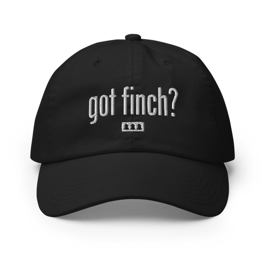 got finch? hat