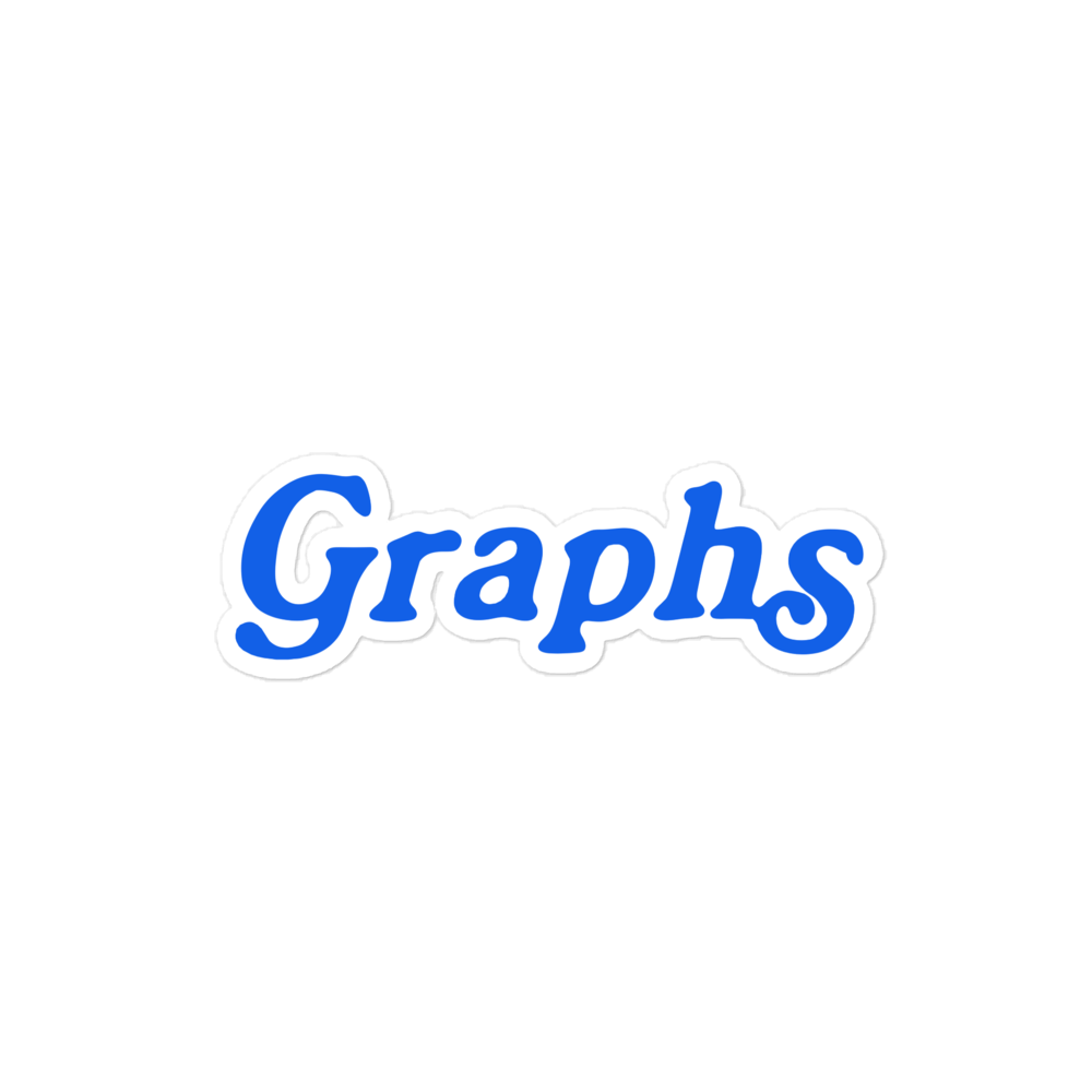 Graphs Sticker