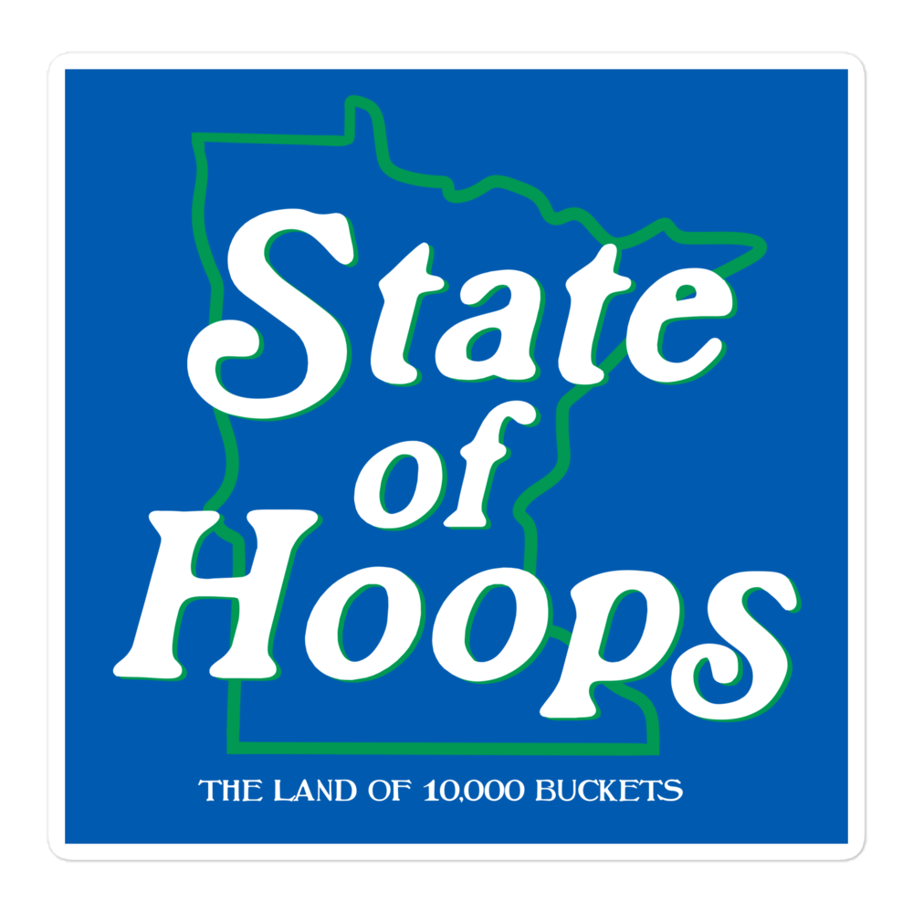 State of Hoops Sticker