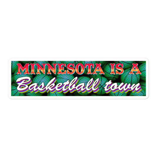 Basketball Town Sticker