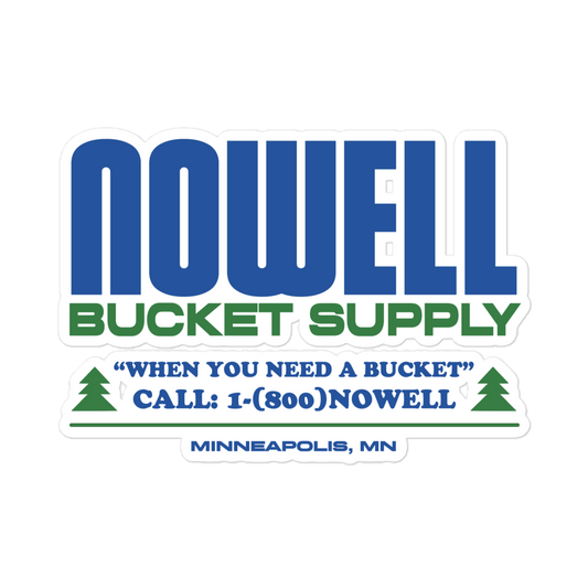 Bucket Supply Sticker