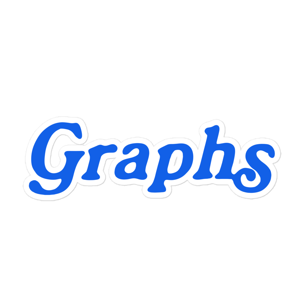 Graphs Sticker